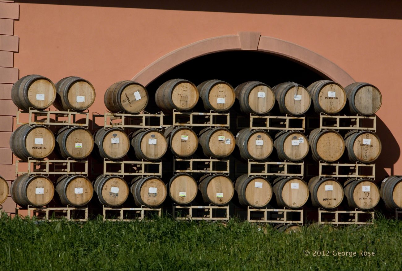 Vinography Images Wall of Barrels Vinography